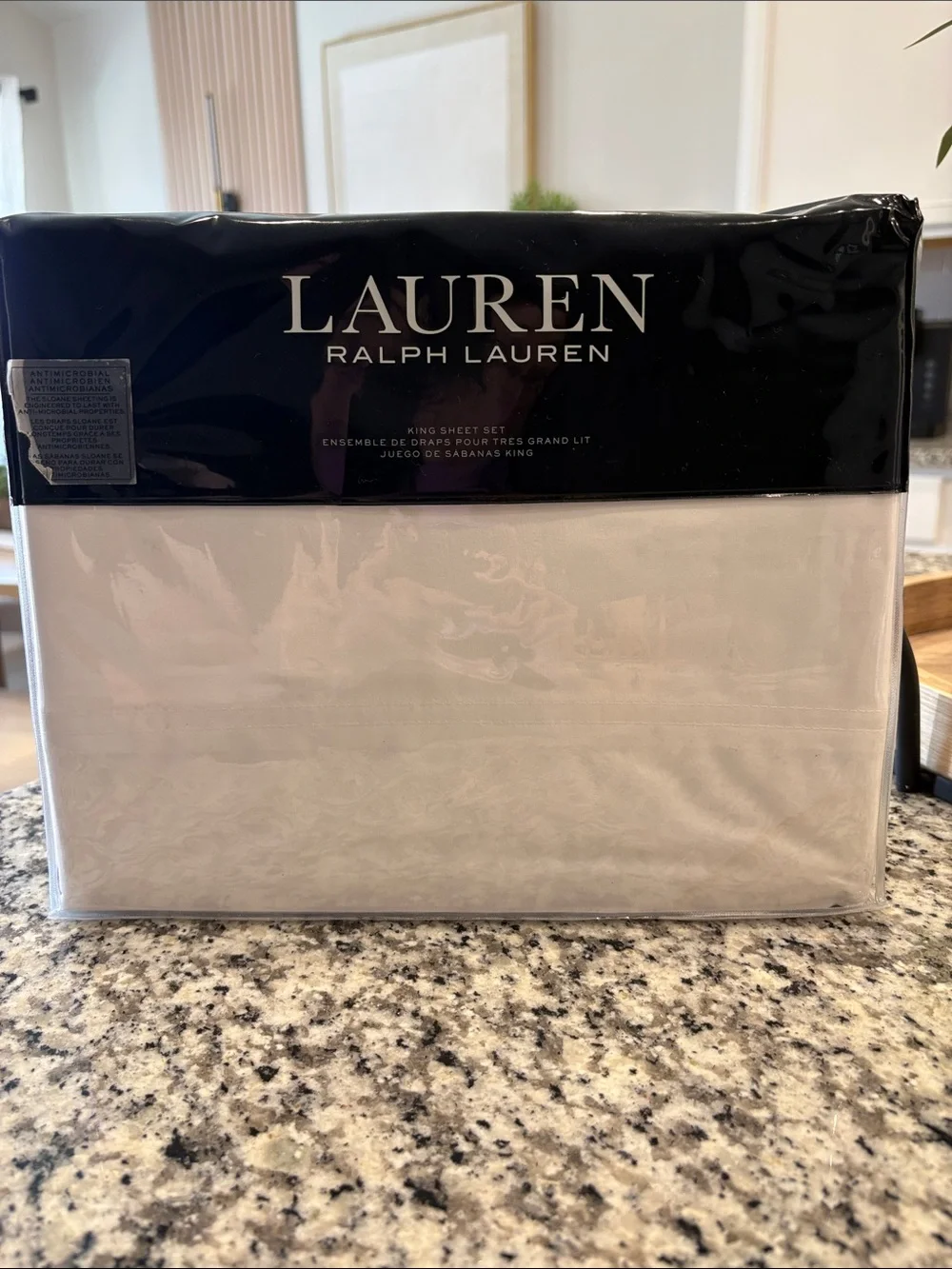 Lauren Ralph Lauren White King Sheet Set - Classic Luxe